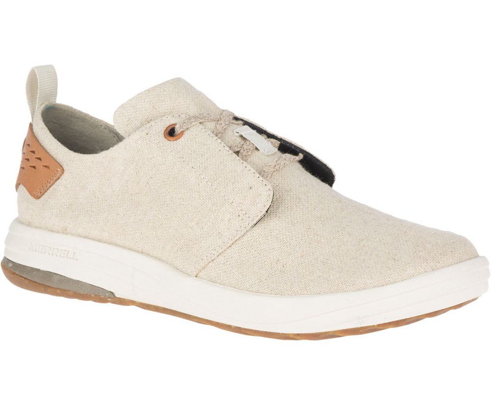 Merrell Sneakers Beige - Gridway Canvas - Womens 91GJMFVSH